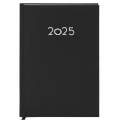 Agenda Cannes 2025 A5 encuadernada D/P color negro (PERSONALIZABLE)