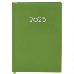 Agenda Cannes 2025 A5 encuadernada D/P color verde (PERSONALIZABLE)