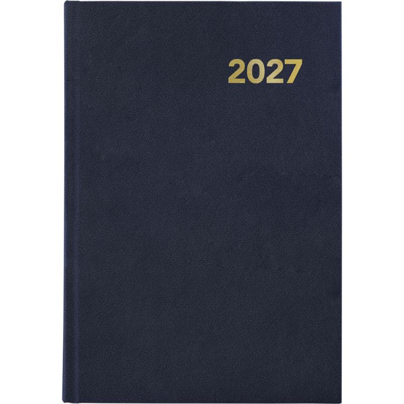 Agenda encuadernada A5 2027 D/P 145x210 BRETAÑA Azul Marino