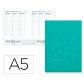agenda-encuadernada-liderpapel-creta-150x210-mm-2026-s-v-turquesa-papel-70-gr-fsc