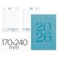 agenda-encuadernada-liderpapel-creta-170x240-mm-2026-d-p-azul-claro-papel-70-gr-fsc