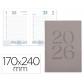 agenda-encuadernada-liderpapel-creta-170x240-mm-2026-d-p-gris-papel-70-gr-fsc