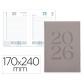 agenda-encuadernada-liderpapel-creta-170x240-mm-2026-d-p-gris-papel-70-gr-fsc
