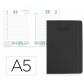 agenda-encuadernada-liderpapel-mykonos-150x210-mm-2026-d-p-negro-papel-70-gr-fsc