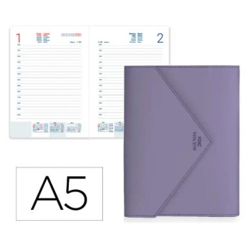 agenda-encuadernada-liderpapel-psara-a5-2026-d-p-morado-papel-70-gr-fsc