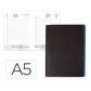 Agenda Encuadernada LIDERPAPEL SIFNOS A5 2026 D/P Azul Papel 70 gr FSC
