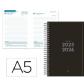 agenda-escolar-liderpapel-25-26-espiral-basic-negro-dia-pagina-a5-bilingue-papel-fsc-70-gr-fsc-70-gr