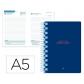 agenda-escolar-liderpapel-25-26-espiral-classic-azul-oscuro-dia-pagina-a5-bilingue-papel-fsc-70-gr
