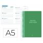 agenda-escolar-liderpapel-25-26-espiral-classic-verde-semana-vista-a5-bilingue-papel-fsc-70-gr