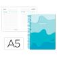 agenda-escolar-liderpapel-25-26-espiral-melting-azul-dia-pagina-a5-bilingue-papel-fsc-80-gr