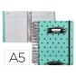 agenda-escolar-liderpapel-25-26-espiral-patterns-triangulos-dia-pagina-a5-bilingue-papel-fsc-80-gr