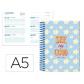 agenda-escolar-liderpapel-25-26-espiral-petite-flores-semana-vista-a5-bilingue-papel-fsc-80-gr