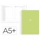 Agenda Espiral ANTARTIK ESSENTIALS A5+ 2026 D/P verde Papel 80G FSC