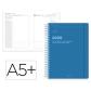 Agenda Espiral ANTARTIK MANIFEST A5+ 2026 D/P  Azul Papel 80G FSC