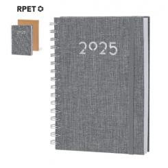 Agenda espiral D/P SINCLEX A5 15x21 cm Gris