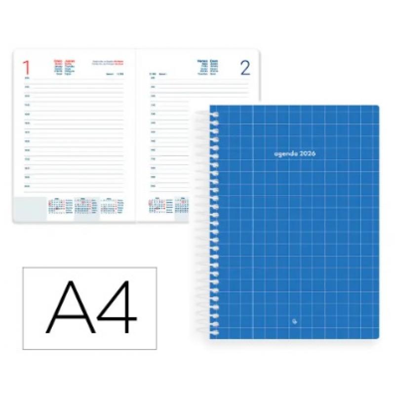 agenda-espiral-liderpapel-gazi-a4-2026-d-p-azul-oscuro-papel-70-gr-fsc