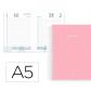 agenda-espiral-liderpapel-gazi-a5-2026-d-p-rosa-papel-70-gr-fsc