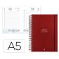 agenda-espiral-liderpapel-olbia-a5-2026-d-p-rojo-papel-60-gr-fsc