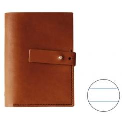 AGENDA MK PIEL PEQUEÑ MARRON OSC HORZ