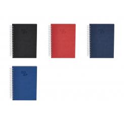 Agenda Wayrux 2026 B4 19 cm x 24 cm con espiral D/P color Negro