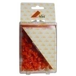 Aguja Señalizadora Push-Pin Artes Caja De 100  Rojas