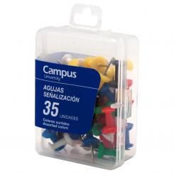 Agujas señalizadoras Campus Colores surtidos / 35 Uds