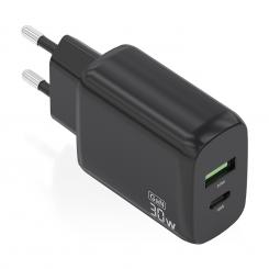 AISENS A110-0923 Cámara digital, MP3, MP4, Teléfono móvil, Navegante, Portátil, Consola de juegos portátil, Smartphone, Tableta, Universal Negro Corriente alterna Carga rápida Interior