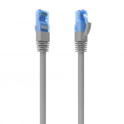 AISENS Cable De Red Latiguillo RJ45 Cat.6 UTP AWG26 CCA, Gris, 20 m