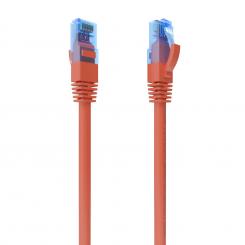 AISENS Cable De Red Latiguillo RJ45 Cat.6 UTP AWG26 CCA, Rojo, 1.5 m