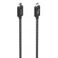 aisens-cable-usb4-gen3x2-aluminio-40gbps-8k@60hz-5a-48v-240w-e-mark-tipo-usb-c-m-usb-c-m-negro-05m