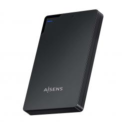 AISENS - CAJA EXTERNA 2,5 9.5MM SATA A USB 3.0/USB3.1 GEN1, NEGRA