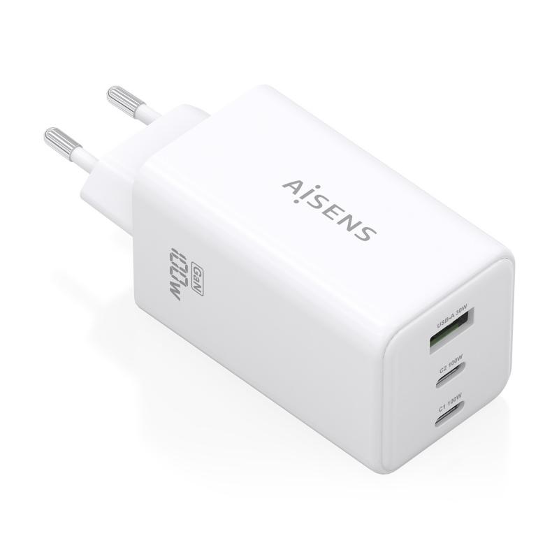 aisens-cargador-gan-100w-2x-usb-c-pd30-qc40-qc50-1x-usb-a-qc30-blanco