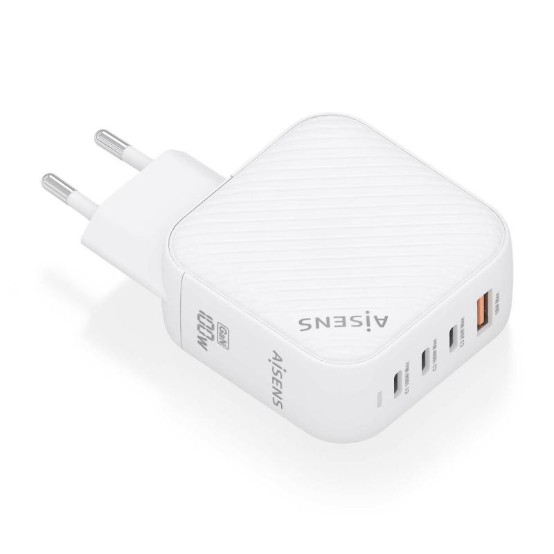 aisens-cargador-gan-100w-3xusb-c-pd30-qc40-1xusb-a-qc30-blanco