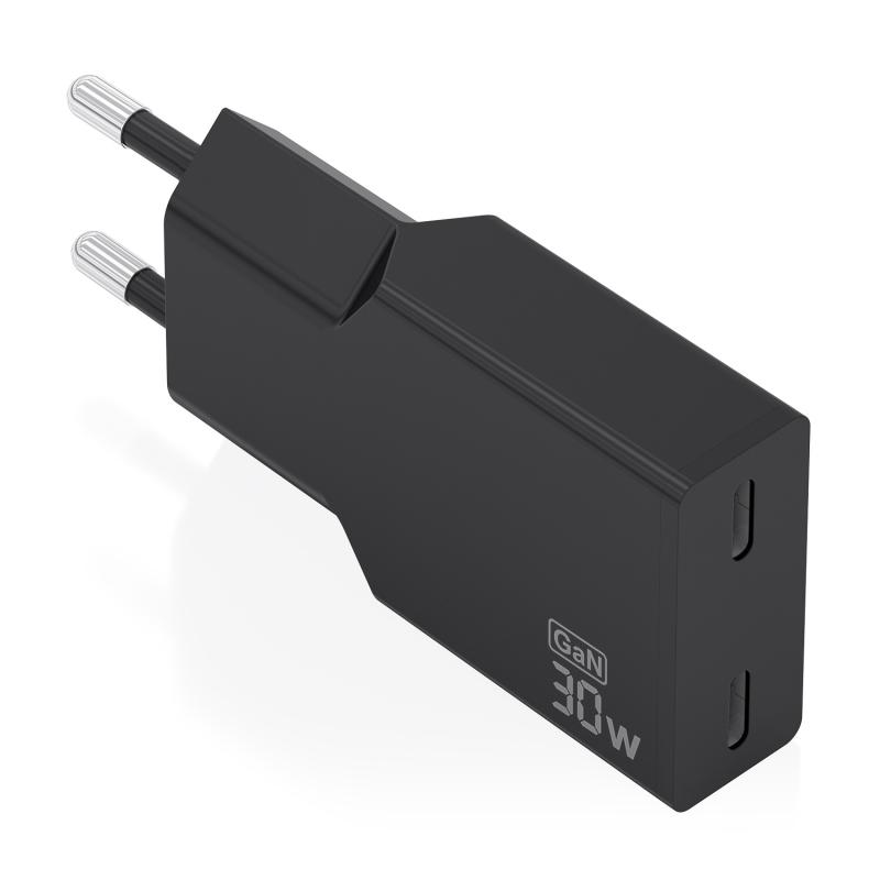 aisens-cargador-ultra-delgado-gan-30w-2xusb-c-pd30-negro