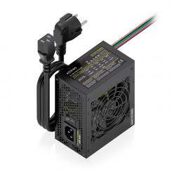AISENS Fuente Alimentacion SFX 500W con Cable de Alimentacion OEM, Negra