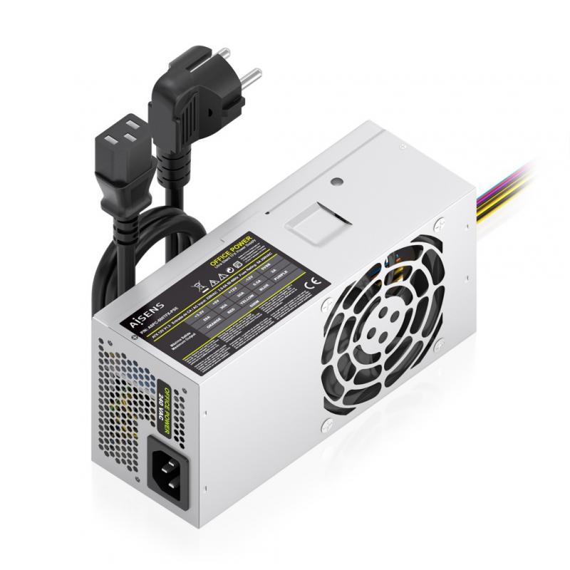 aisens-fuente-alimentacion-tfx-500w-con-cable-de-alimentacion-oem-plata