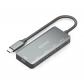 aisens-hub-usb-31-usb-c-usb-c-m-1xusb-c-pd-100w1xusb-c-usb30-h3xusb-a-usb20-h-gris-15cm