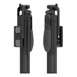 AISENS Palo Tripode Para Selfie Con Mando A Distancia Bluetooth 3 En 1, Negro