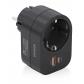 aisens-regleta-de-pared-multifuncion-con-1-toma-1xusb-c-20w-pd30-1xusb-a-20w-qc30-negro