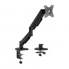 AISENS Soporte de Mesa Eco Contrapeso Giratorio e Inclinable para Monitor/TV 9KG (3 Pivotes, 1 Brazo) de 17