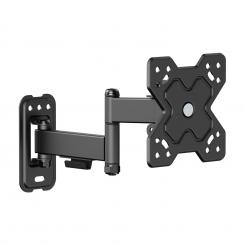 AISENS Soporte Eco Giratorio, Inclinable y Nivelable para Monitor/TV 20kg (3 Pivotes) de 13
