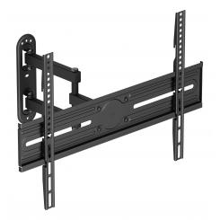 AISENS Soporte eco giratorio, inclinable y nivelable para monitor/TV 35kg de 37-70, Negro