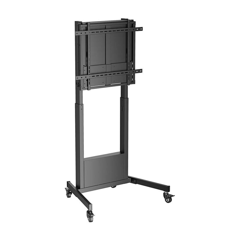 aisens-soporte-pro-de-suelo-contrapeso-con-ruedas-para-tv-60-90kg-de-60-100-negro