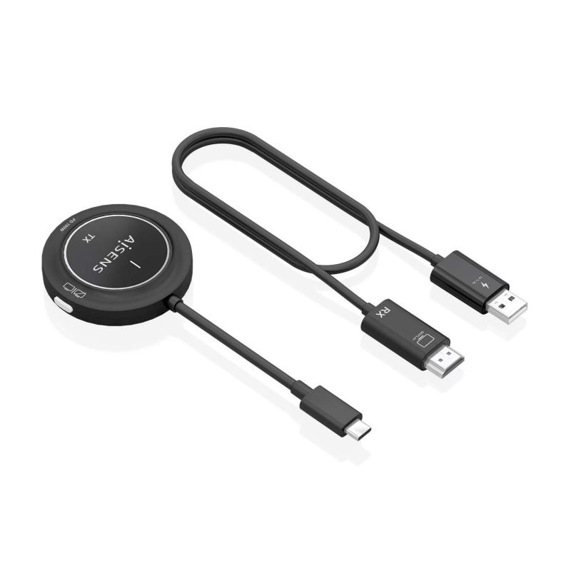 aisens-usb-c-a-hdmi-inalambrico-1080p-30m-usb-c-pd-100w-negro