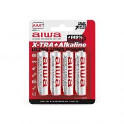 Aiwa X-Tra Alkaline Pila Alcalina Aaa Lr03 Blister*4