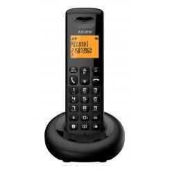 Alcatel E160 Teléfono DECT Identificador de llamadas Negro