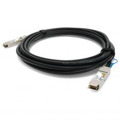 Alcatel-Lucent Enterprise OS6860-CBL-300 Cable de fibra óptica e InfiniBand 3 m QSFP+ DAC Negro