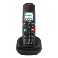 Alcatel XL685 Duo EWE Teléfono analógico Identificador de llamadas Negro