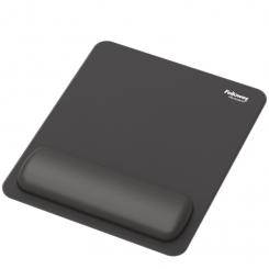 Alfombrilla con reposamuñecas Breyta™ Negro