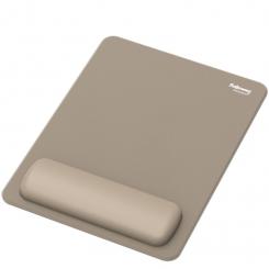 Alfombrilla con reposamuñecas XL Breyta™ Beige arena